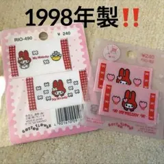 サンリオ キティ ミミィ 1990年 ワッペン 旧ロゴ 平成レトロ - メルカリ