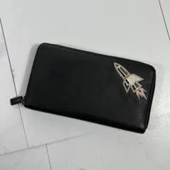 PRADA プラダ サフィアーノ 長財布 ロケット ブラック レザー