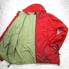 良品◎Snugpak スナグパック リバーシブルマウンテンパーカ レッド カーキのサムネイル
