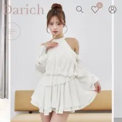 Darich ボリュームシフォンミニワンピース