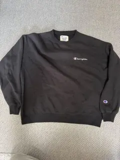 Champion ブラック スウェット M