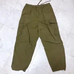 【UNIQLO U】ワイドフィットパラシュートカーゴパンツ