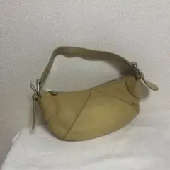 FURLAフルラ レザー ショルダーバッグ ベージュ