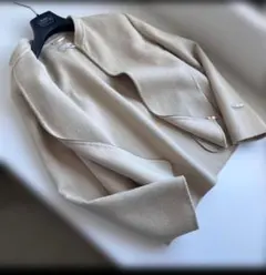 ロゴプレート　クチートアマーノエクリュ カシゴラブルゾン マックスマーラ