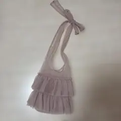 GRL dd381 チュールバッグ　ピンク
