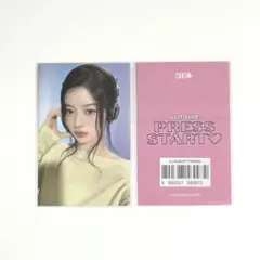 ILLIT ウォンヒ トレカ 購入特典 PRESS START ソウルコン MD - メルカリ