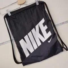 B1上 NIKE ナップザック 黒 44cm x 32cm