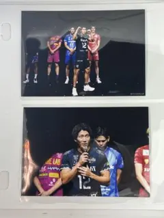 水町泰杜　ウルフドッグス名古屋　くじプラ　開幕 生写真　バレーボール　svリーグ