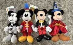 ミートミッキーぬいぐるみバッチ4体セット