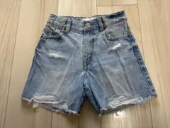 ZARA デニムショートパンツ 116cm