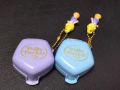 メ*ウ様 カプセルトイ ポーリーポケット パープル ブルー 2個セット