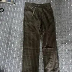 ストライプスラックス　イージーパンツ　アメカジ風