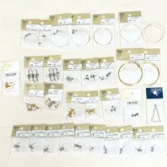 ピアス・イヤリング金具セット アクセサリーパーツセット
