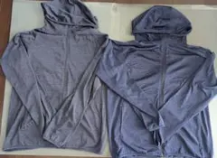 UNIQLO ドライEXフルジップパーカ長袖 XL　2枚セット