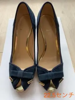 NUMBER TWENTY-ONE オープントゥパンプス 22.5のサムネイル