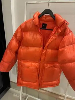 BEAMS オレンジ ダウンジャケット M