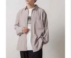 【ウィゴー/WEGO】 ドロップショルダーカラーシャツ メンズ ユニセックスM