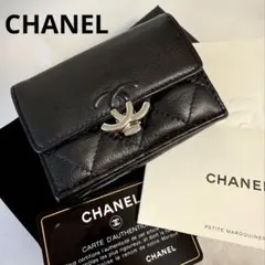 みぃきたん様専用　CHANEL かわいい♡人気モデル　ハーフココ　三つ折り財布