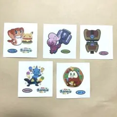 ポケモンパン　シール　5つセット