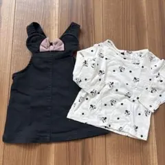 Ｈ＆Ｍ　70cm ミニー　サロペット　スカート　Tシャツ