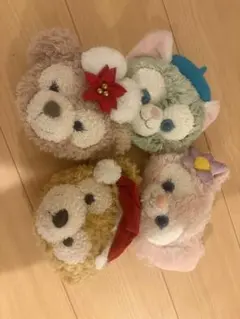 ディズニー ぬいぐるみポシェット20点セット ダッフィーフレンズ