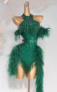 Chrisanne Haute Couture 紫 ラテンダンスドレス - メルカリ