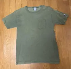 ★送料無料★Champion T1011 Mサイズ ポケット付き Tシャツ