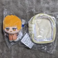 ブルーロック✕サンリオキャラクターズちびぐるみ＆キャリーポーチセット 國神錬介