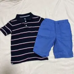 UNIQLO ポロシャツ ショートパンツ セット 120cm