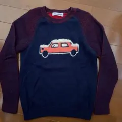 ファミリア　車　セーター　120