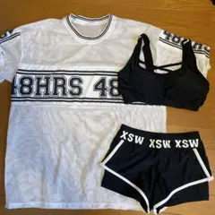 【NEW】水着 半袖 Ｔシャツ 短パン キッズ 子供 女の子 155