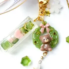 再販 琥珀糖シリーズ クリスマス限定 「Merry X'mas」 レジン