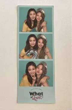 TWICE ツウィ チェヨン シール  what is love?