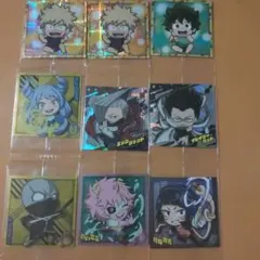 僕のヒーローアカデミアウエハースシール9枚入り