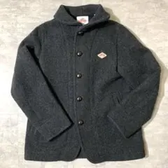 ウール ダークグレー ピーコート