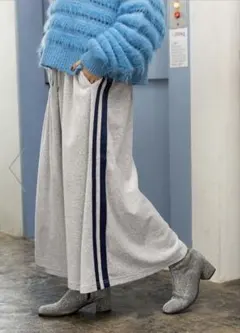 ニコアンド ラビットベロアラインスカート グローバルワーク ジーナシス