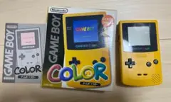 ニンテンド　ゲームボーイカラー イエロー 箱付き 動作品 希少