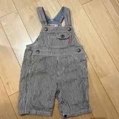 miki HOUSEオーバーオール　S 70〜80㎝