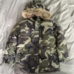 ZARA BOYS STAR PRODUCT 迷彩柄ダウンコート