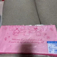 サンリオ　スマイル景品　BIGフラットポーチ