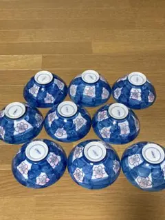 昭和レトロ　お茶碗　9個