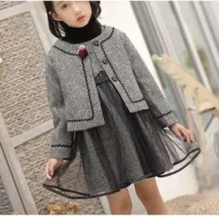 千鳥柄　セレモニードレス