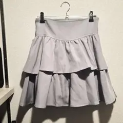 evelyn スカパン フリル ミニスカート グレージュ 量産型 地雷系 美品