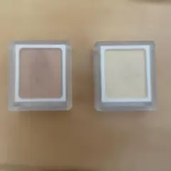 MUJI アイカラー ゴールドベージュ & ゴールド01 2個セット