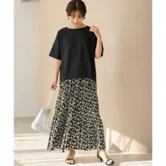 ジャーナルスタンダードレリューム　マジョリカプリーツフラワースカートのサムネイル