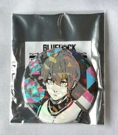 ブルーロック マズル ホログラム缶バッジ 黒名蘭世