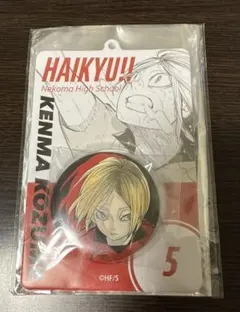 ハイキュー　缶バッジ&特製ホルダーコレクション　孤爪研磨