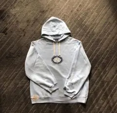 NAUTICA ライトブルー フード付きパーカー L