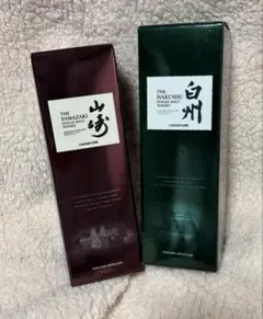 サントリー 山崎 白州 シングルモルトウイスキー 2本セットのサムネイル
