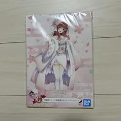 五等分の花嫁 中野五月 一番くじ 白無垢アレンジ和装書き下ろしイラストボード